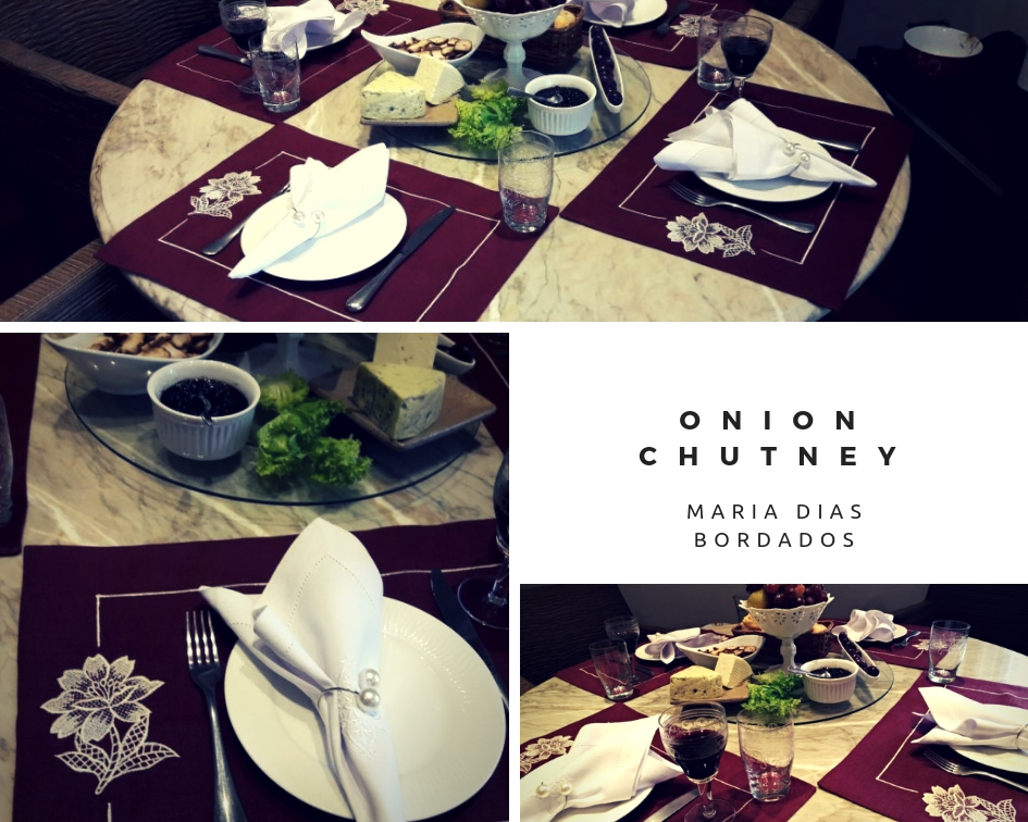 Onion Chutney - Maria Dias Bordados